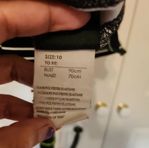 MICHELLE Activewear Multicoloured Floral Sportsbra Size 10 Pilates Yoga Jogging - Picture 2 of 6